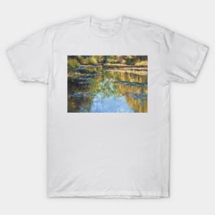 Monet's pond in pastel T-Shirt